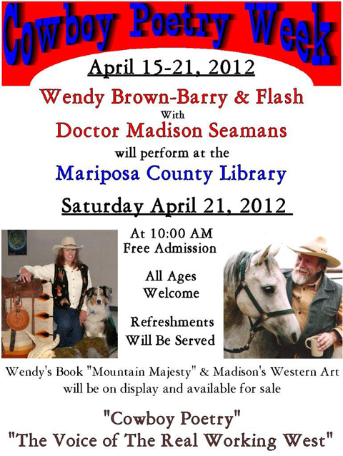 Cowboy Poetry Flyer